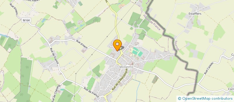 localisation de l'entreprise JSCB.CORP à CAMPHIN-EN-PEVELE