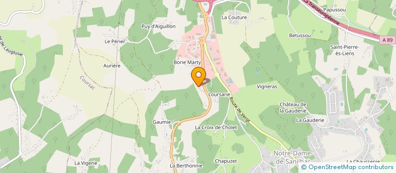 localisation de l'entreprise JSD à SANILHAC