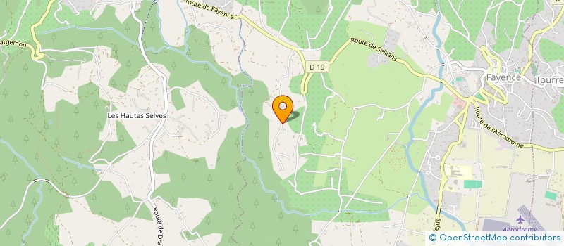 localisation de l'entreprise JSD  FAYENCE