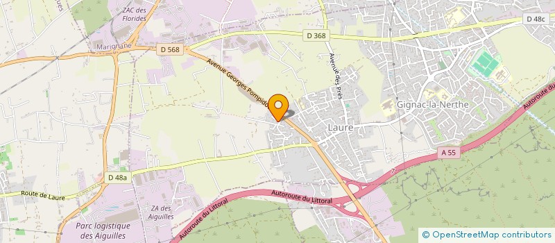 localisation de l'entreprise JSD MULTI SERVICES à GIGNAC-LA-NERTHE
