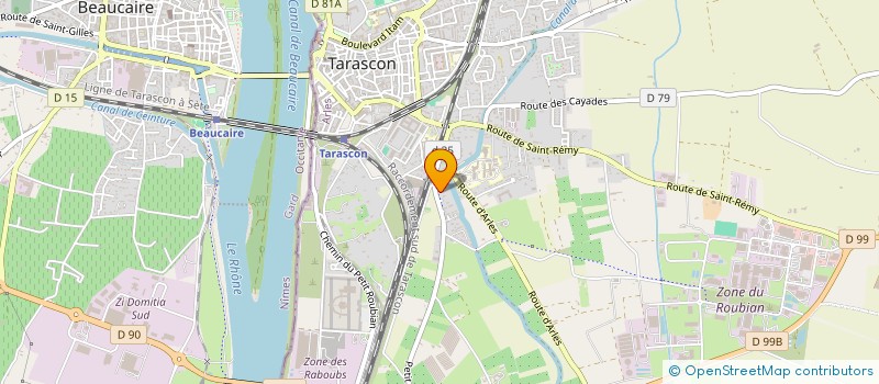 localisation de l'entreprise JSD TRANSPORT à TARASCON