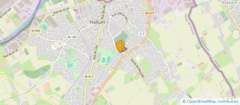 localisation de l'entreprise JSDENTAIRE à HALLUIN