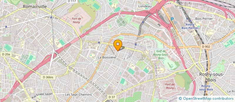 localisation de l'entreprise JSE à MONTREUIL