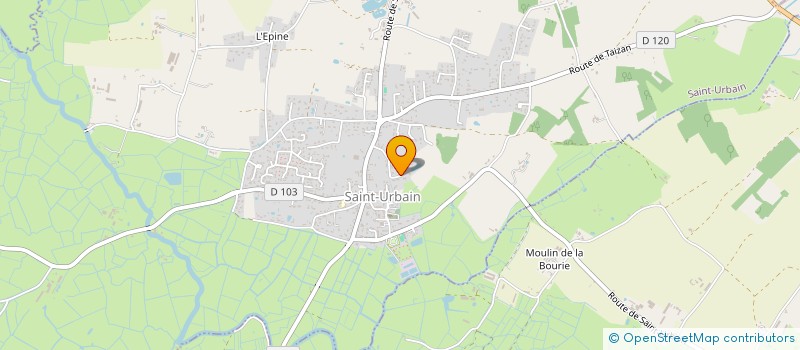 localisation de l'entreprise JSE  SAINT-URBAIN