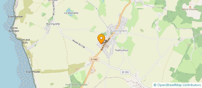 localisation de l'entreprise JSE  AUDINGHEN