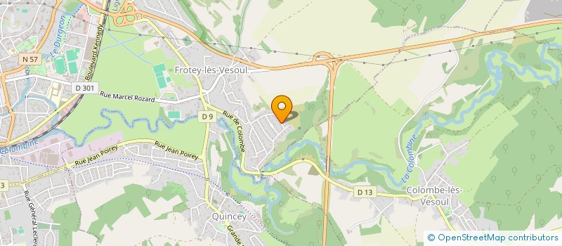 localisation de l'entreprise JSE-BE  FROTEY-LES-VESOUL