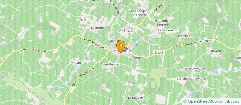 localisation de l'entreprise JSE IMMO  MONTAGNE