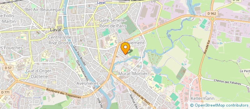 localisation de l'entreprise JSEB à LAVAL