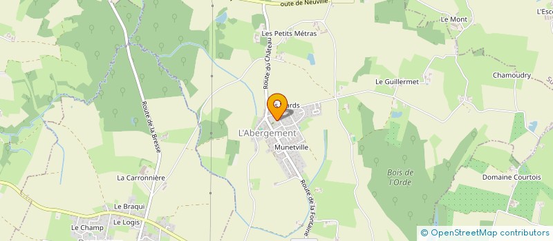 localisation de l'entreprise JSEC  L'ABERGEMENT-CLEMENCIAT