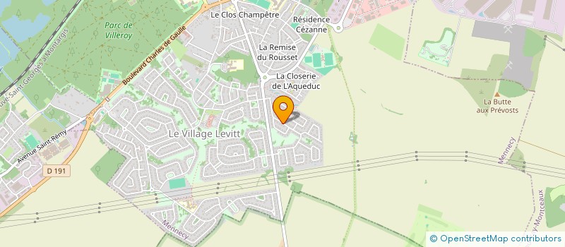 localisation de l'entreprise JSERVICES à MENNECY