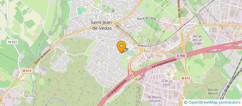 localisation de l'entreprise JSF 2C à SAINT-JEAN-DE-VEDAS