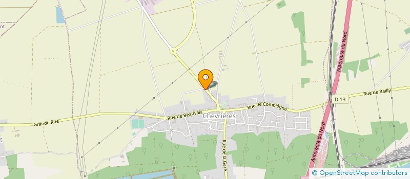 localisation de l'entreprise JSF  ESTREES-SAINT-DENIS