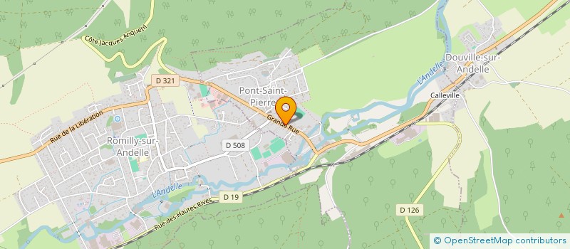 localisation de l'entreprise JSF EVENT  PONT-SAINT-PIERRE