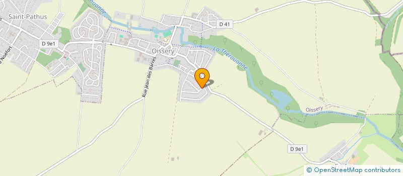 localisation de l'entreprise JSF FAMILY  OISSERY