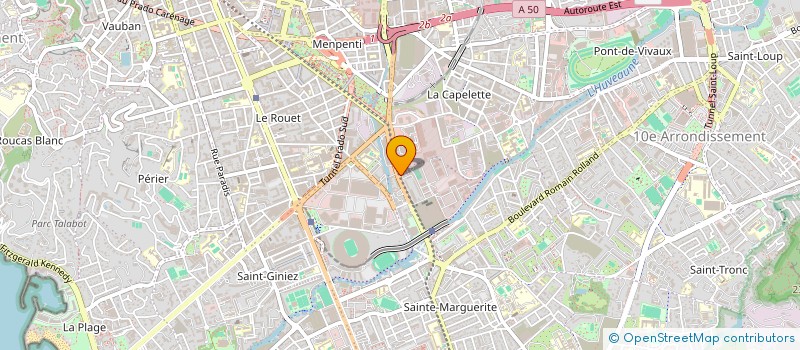 localisation de l'entreprise JSF FRANCE à MARSEILLE