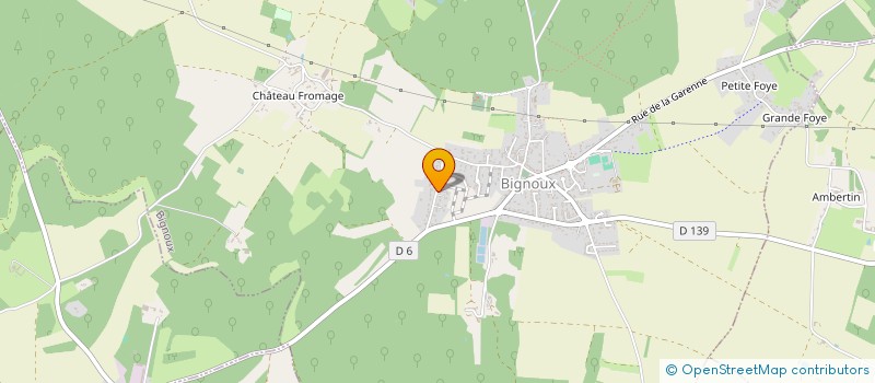 localisation de l'entreprise JSF INVEST  BIGNOUX