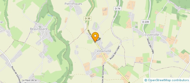 localisation de l'entreprise JSG  VILLAINVILLE