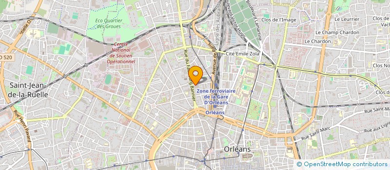 localisation de l'entreprise JSG DEVELOPPEMENT à ORLEANS