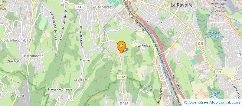 localisation de l'entreprise JSG DEVELOPPEMENT à LA RAVOIRE