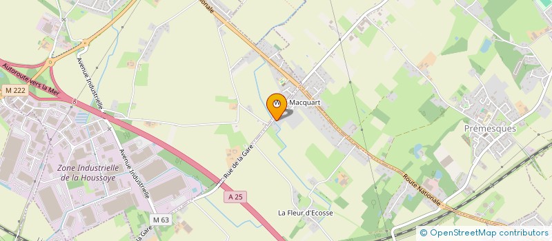 localisation de l'entreprise JSG IMMO  ESCOBECQUES