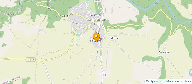 localisation de l'entreprise JSH  SOLIGNAC-SUR-LOIRE