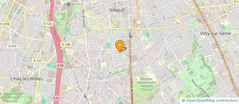 localisation de l'entreprise JSH  VILLEJUIF