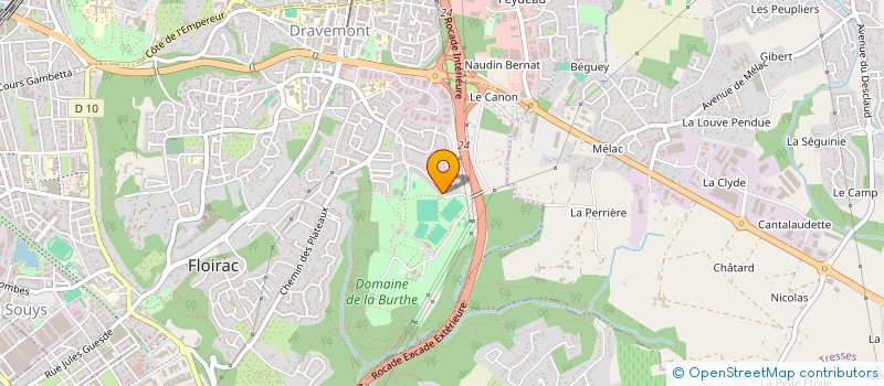 localisation de l'entreprise JSH  FLOIRAC