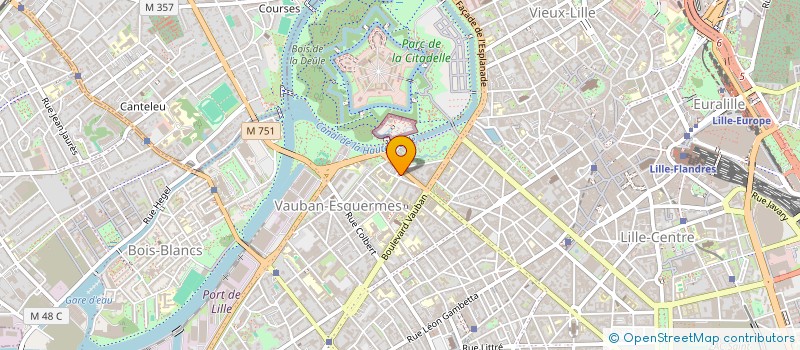 localisation de l'entreprise JSH ENTREPRISES à LILLE