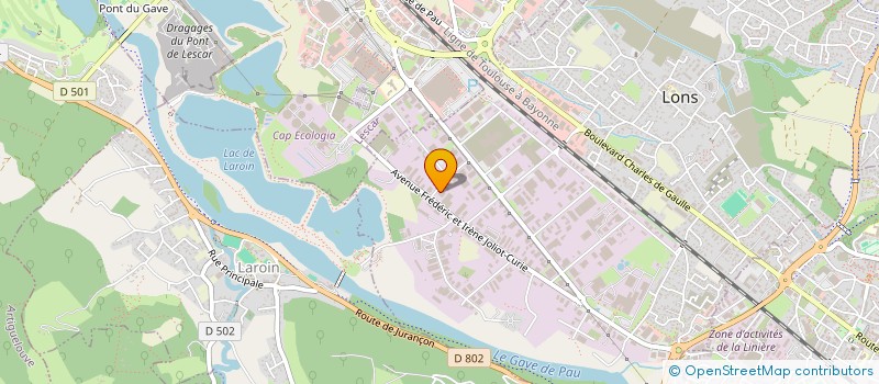 localisation de l'entreprise JSI à LONS