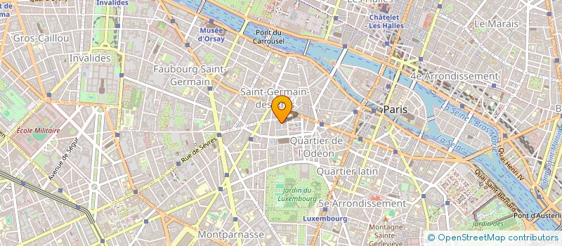 localisation de l'entreprise JSI HOLDING  PARIS