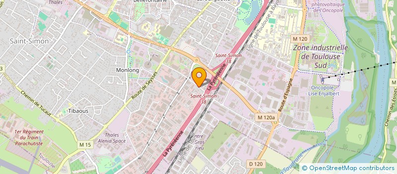 localisation de l'entreprise JSI IMMO  TOULOUSE