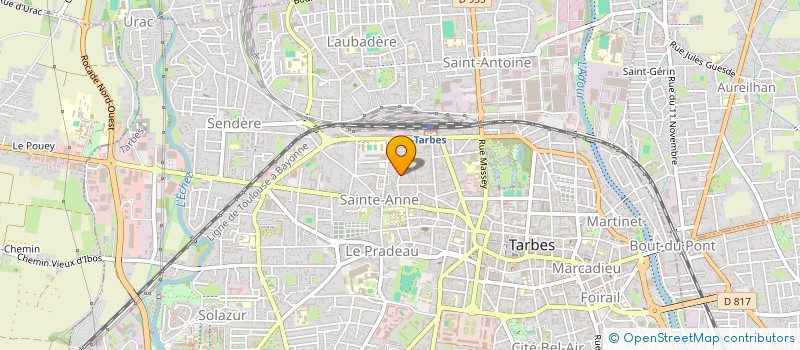 localisation de l'entreprise JSJ PATRIMOINE  TARBES