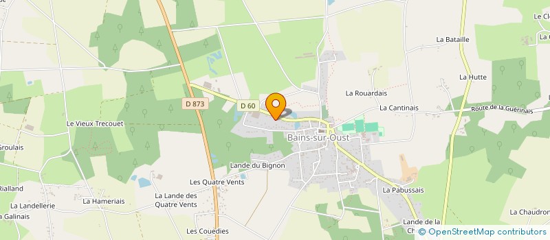 localisation de l'entreprise JSJC  BAINS-SUR-OUST