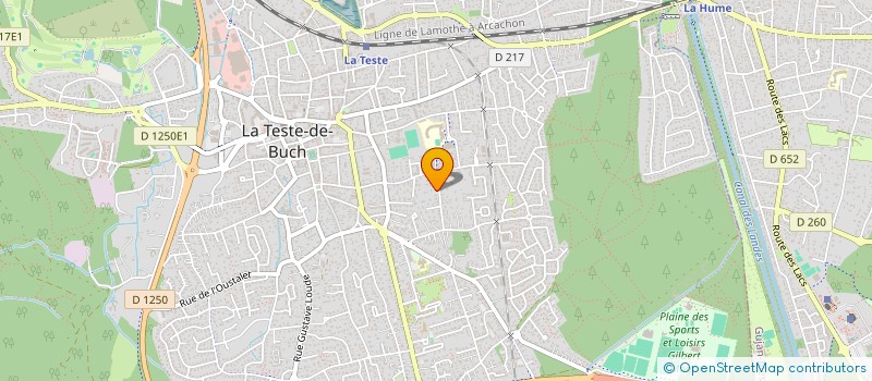 localisation de l'entreprise JSK à LA TESTE-DE-BUCH