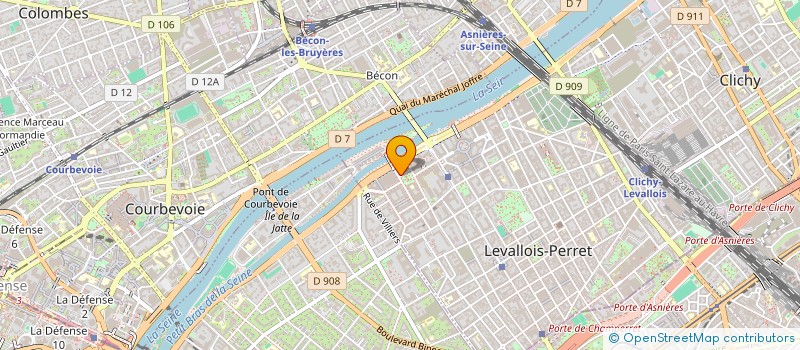 localisation de l'entreprise JSK à LEVALLOIS-PERRET