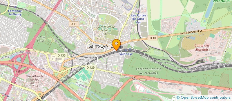 localisation de l'entreprise JSK IMMO  SAINT-CYR-L'ECOLE