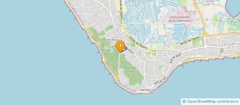 localisation de l'entreprise JSL  LA GUERINIERE