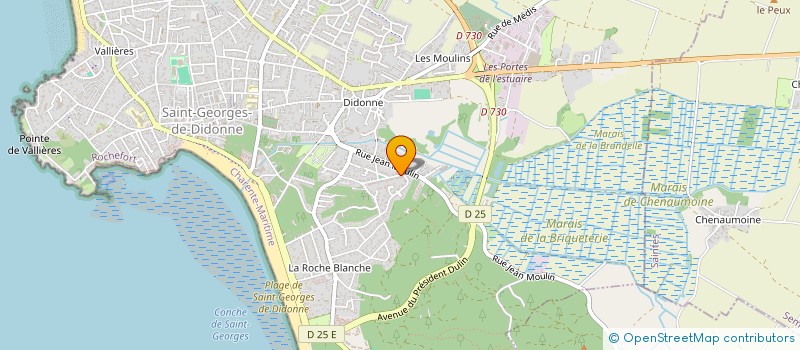 localisation de l'entreprise JSL  SAINT-GEORGES-DE-DIDONNE