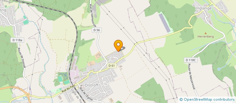 localisation de l'entreprise JSL  DISTROFF