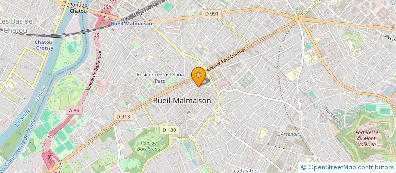 localisation de l'entreprise JSL DIFFUSION à RUEIL-MALMAISON