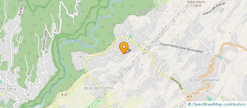 localisation de l'entreprise JSL ELEC GUICHARD  LE TAMPON