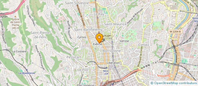 localisation de l'entreprise JSL GALLEAN à NICE