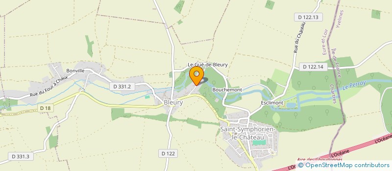 localisation de l'entreprise JSL PROPRETE à AUNEAU-BLEURY-SAINT-SYMPHORIEN