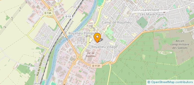 localisation de l'entreprise JSL SARL  COMPIEGNE