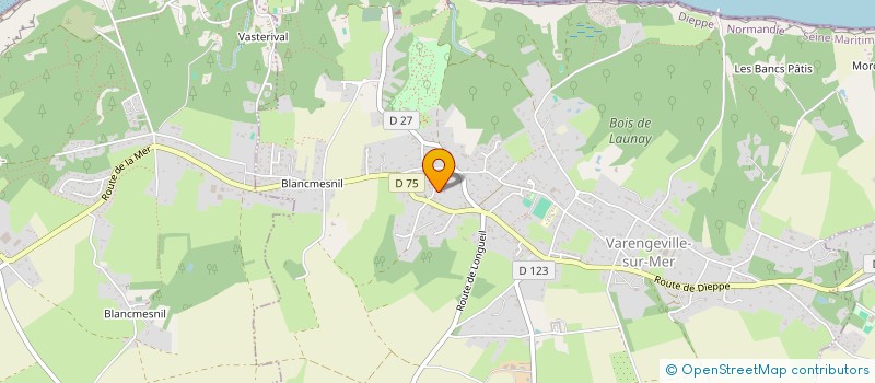 localisation de l'entreprise JSLG  VARENGEVILLE-SUR-MER