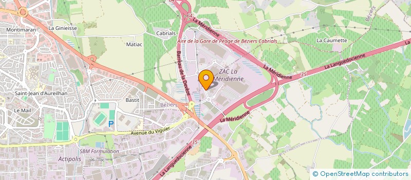 localisation de l'entreprise JSLV à VILLENEUVE-LES-BEZIERS