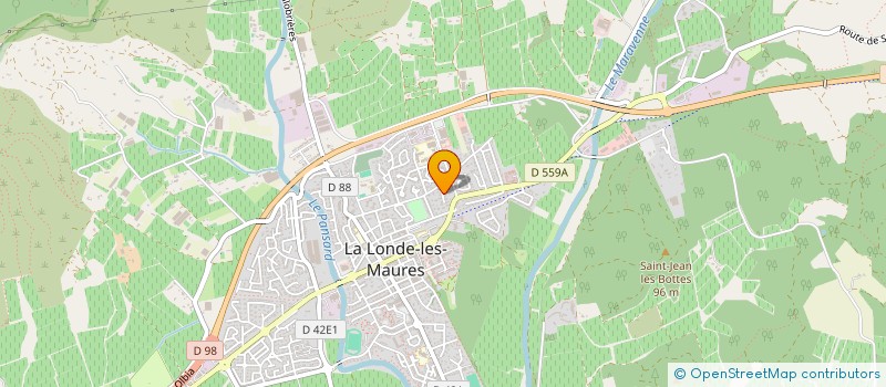 localisation de l'entreprise JSM  LA LONDE-LES-MAURES