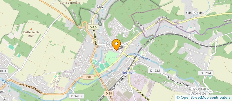 localisation de l'entreprise JSM à EPERNON