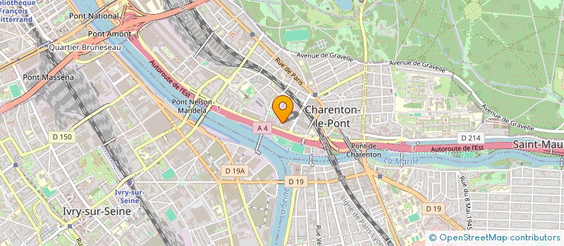 localisation de l'entreprise JSM  CHARENTON-LE-PONT