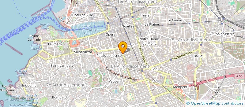 localisation de l'entreprise JSM à MARSEILLE